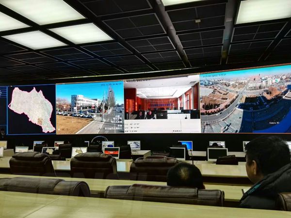 内蒙古城市综合运营中心室内全彩led显示屏