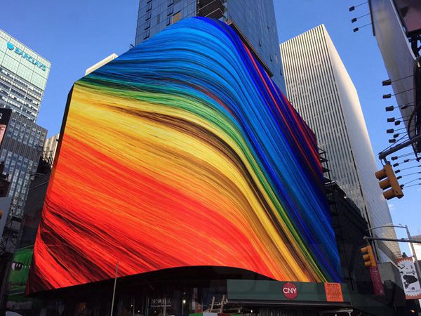 纽约时代广场全彩LED显示屏