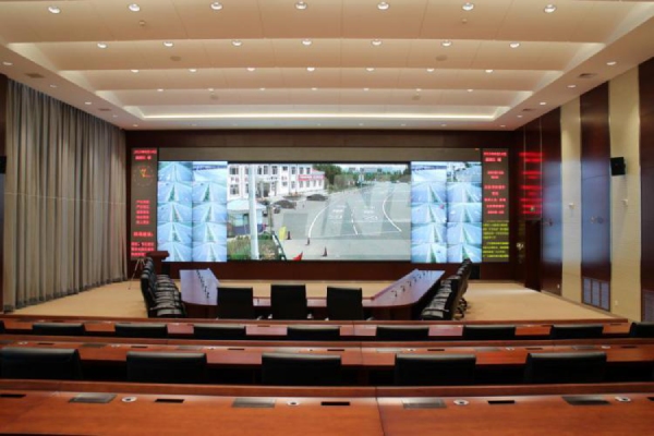 内蒙古公安厅交警总队指挥调度中心LED大屏（上海三思）
