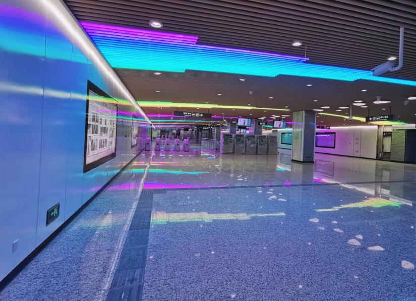 绿色出行,地铁照明系统,助力城市交通,碳中和