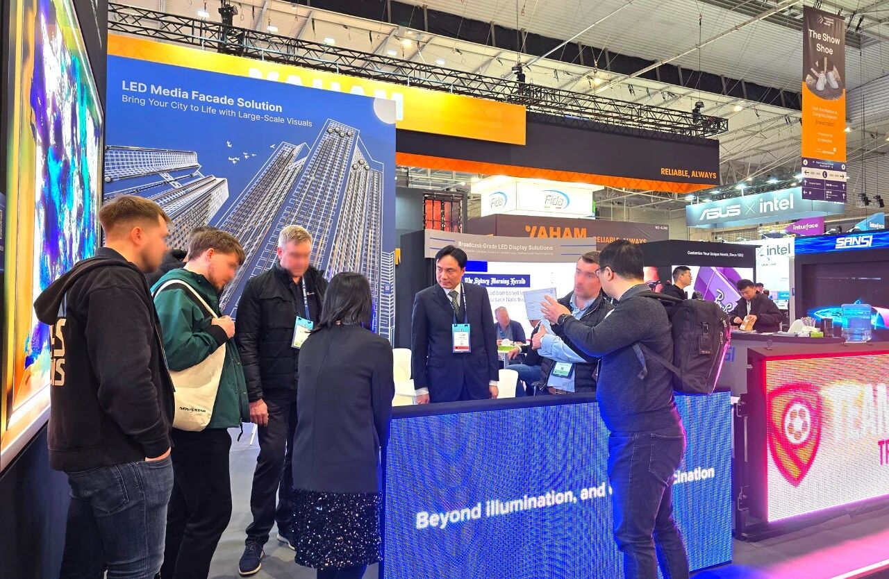 上海三思,闪耀ISE2026,全场景,LED显示解决方案,引领行业新趋势