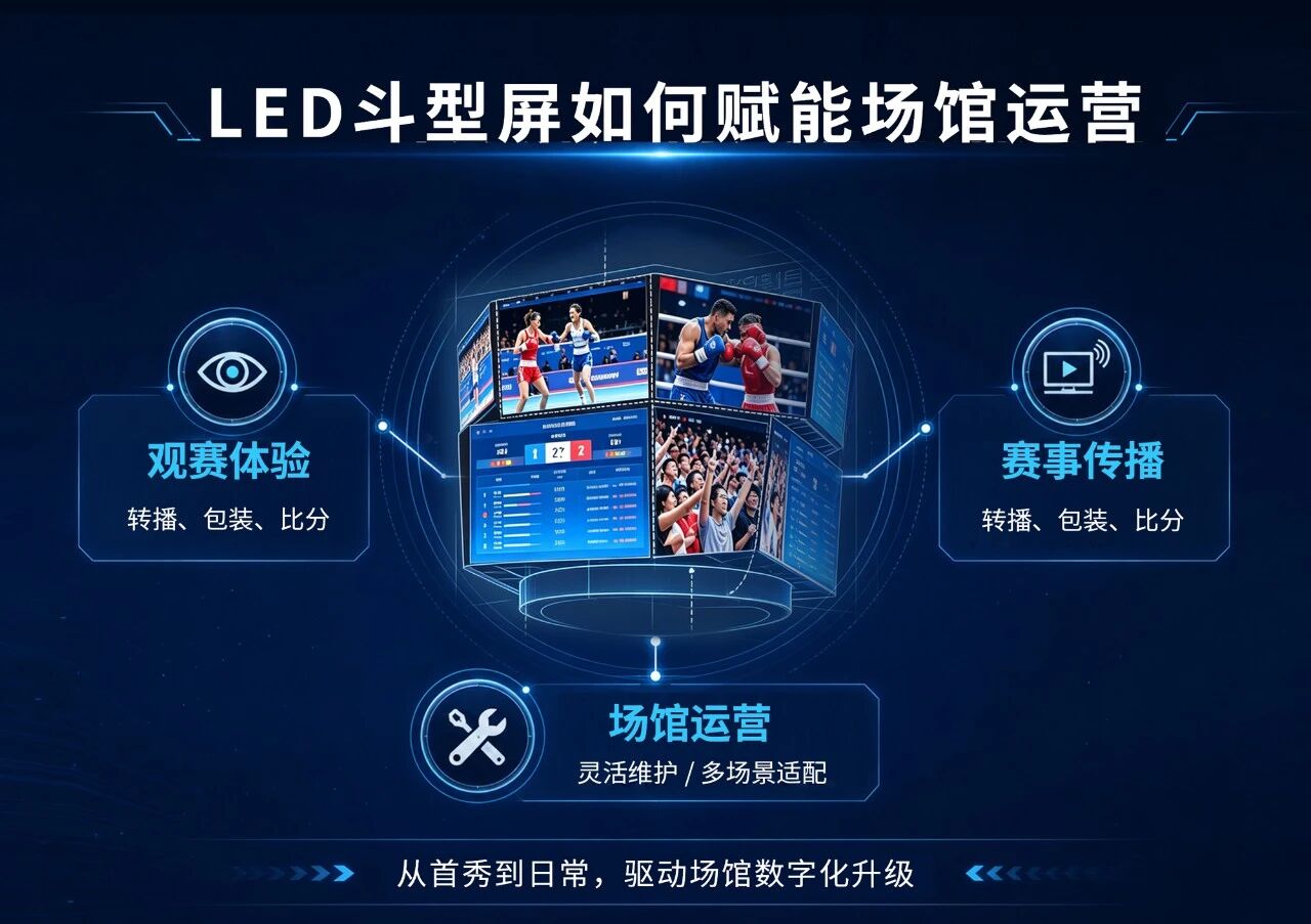 三思LED,点亮贵阳奥体中心,体育馆中央,斗型屏,助力场馆开馆首秀