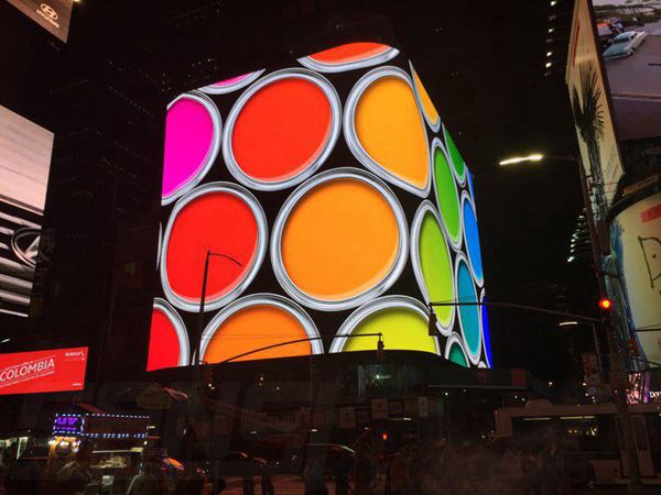 纽约时代广场室外显示屏