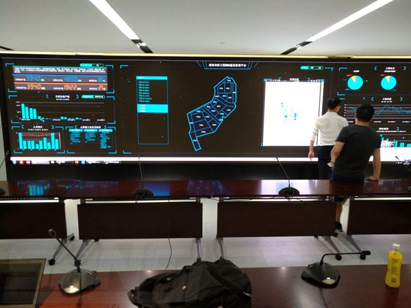 深圳前海市政室内全彩led显示屏