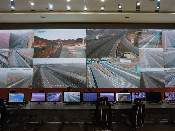 河北高速公路信息管理中心室内led全彩显示屏