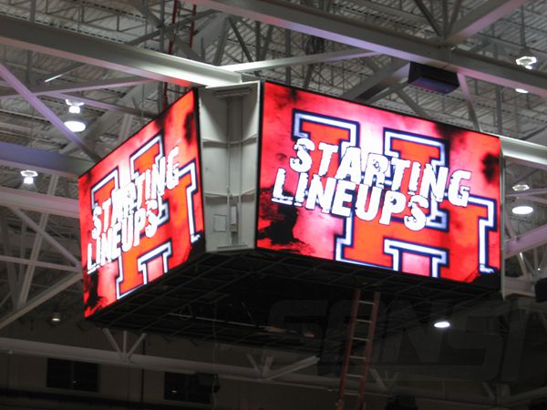 美国得克萨斯州莱斯大学体育场室内全彩屏