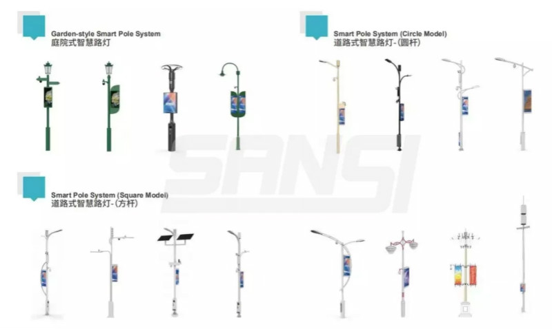 部分智慧路灯样式