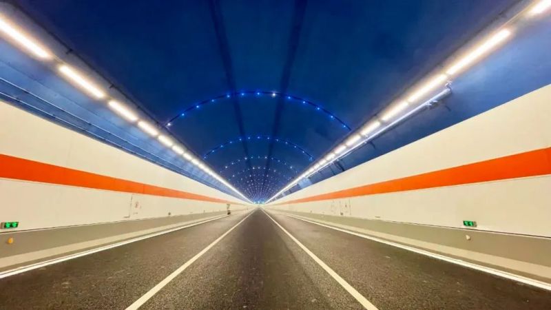 15公里,木寨岭隧道通车,三思,特色,隧道照明,艺术方案,惊现,渭武高速
